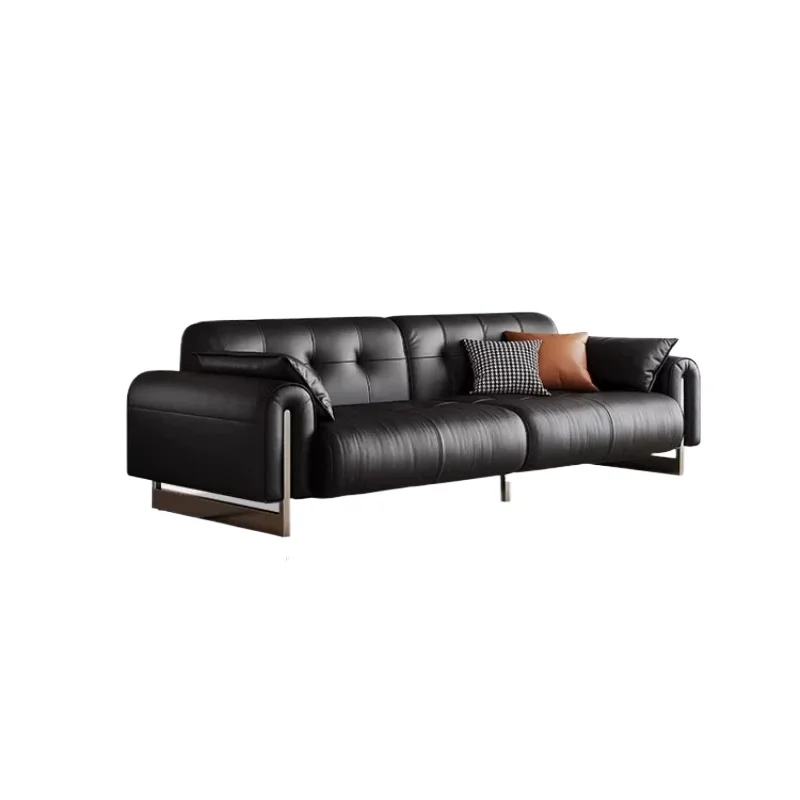 Yjq leather sofa straight row medieval living room small apartment Nordic retro first-layer cowhide art sofa
Yjq leather sofa straight row medieval living room small apartment Nordic retro first-layer cowhide art sofa