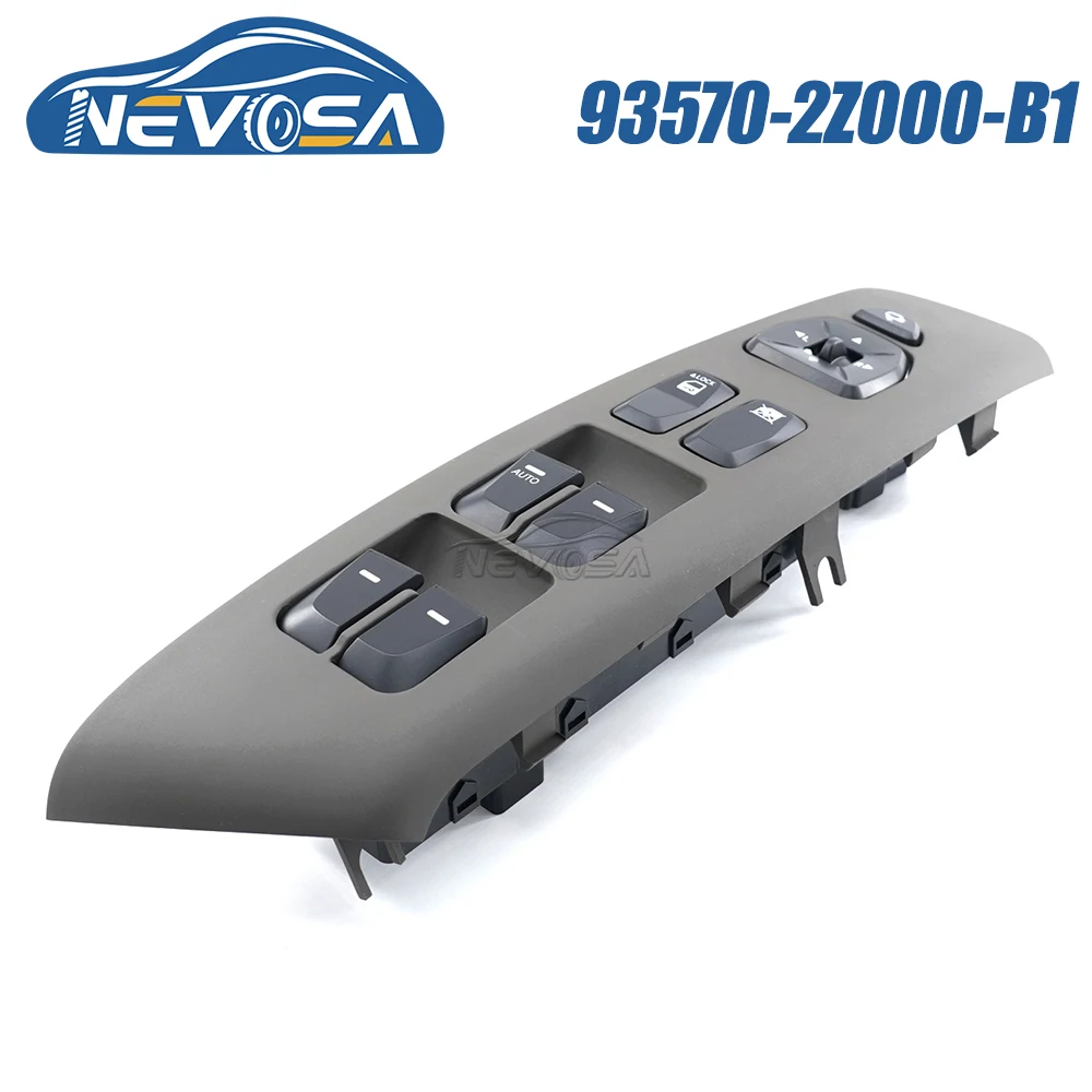 NEVOSA 93570-2Z000-B1 Window Control Switch Assembly Mirror Button With Panel Folding For Hyundai IX35 2009 2015 935702Z0009P
NEVOSA 93570-2Z000-B1 Window Control Switch Assembly Mirror Button With Panel Folding For Hyundai IX35 2009 2015 935702Z0009P