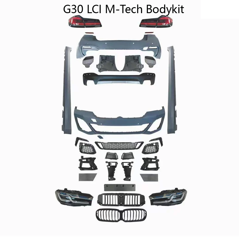 G30 Old Upgrade New 2023 G30 LCI M-Tech Sport Headlights bumper taillights Body Kit For BMW 5 Series G30 2018-2020
G30 Old Upgrade New 2023 G30 LCI M-Tech Sport Headlights bumper taillights Body Kit For BMW 5 Series G30 2018-2020