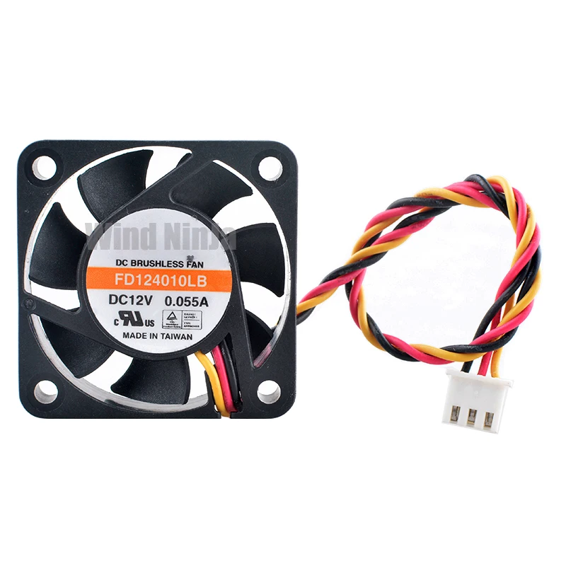 FD124010LB Охлаждающий вентилятор 4 см X 40 мм 40x40x10 мм DC12V 0,055A 4200 об/мин Мини-вентилятор с шарикоподшипником для микроустройств Блок питания
FD124010LB Охлаждающий вентилятор 4 см X 40 мм 40x40x10 мм DC12V 0,055A 4200 об/мин Мини-вентилятор с шарикоподшипником для микроустройств Блок питания