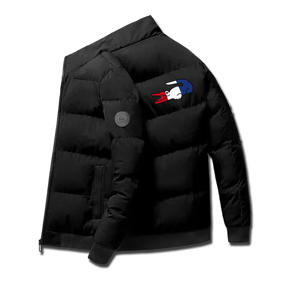 Men's winter thick warm sports cotton jacket, fashionable stand up collar zipper cardigan, tiger head top, casual street jacket
Men's winter thick warm sports cotton jacket, fashionable stand up collar zipper cardigan, tiger head top, casual street jacket