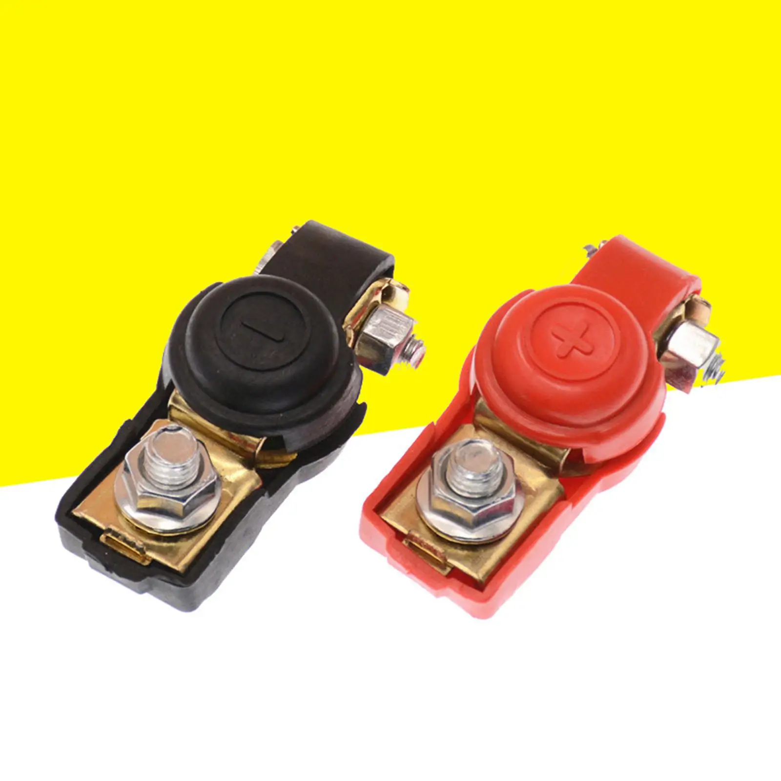 Positive Negative Car Battery Terminal Cable Connectors Pure Copper Quick Install Clamps for Automotive Repair
Positive Negative Car Battery Terminal Cable Connectors Pure Copper Quick Install Clamps for Automotive Repair