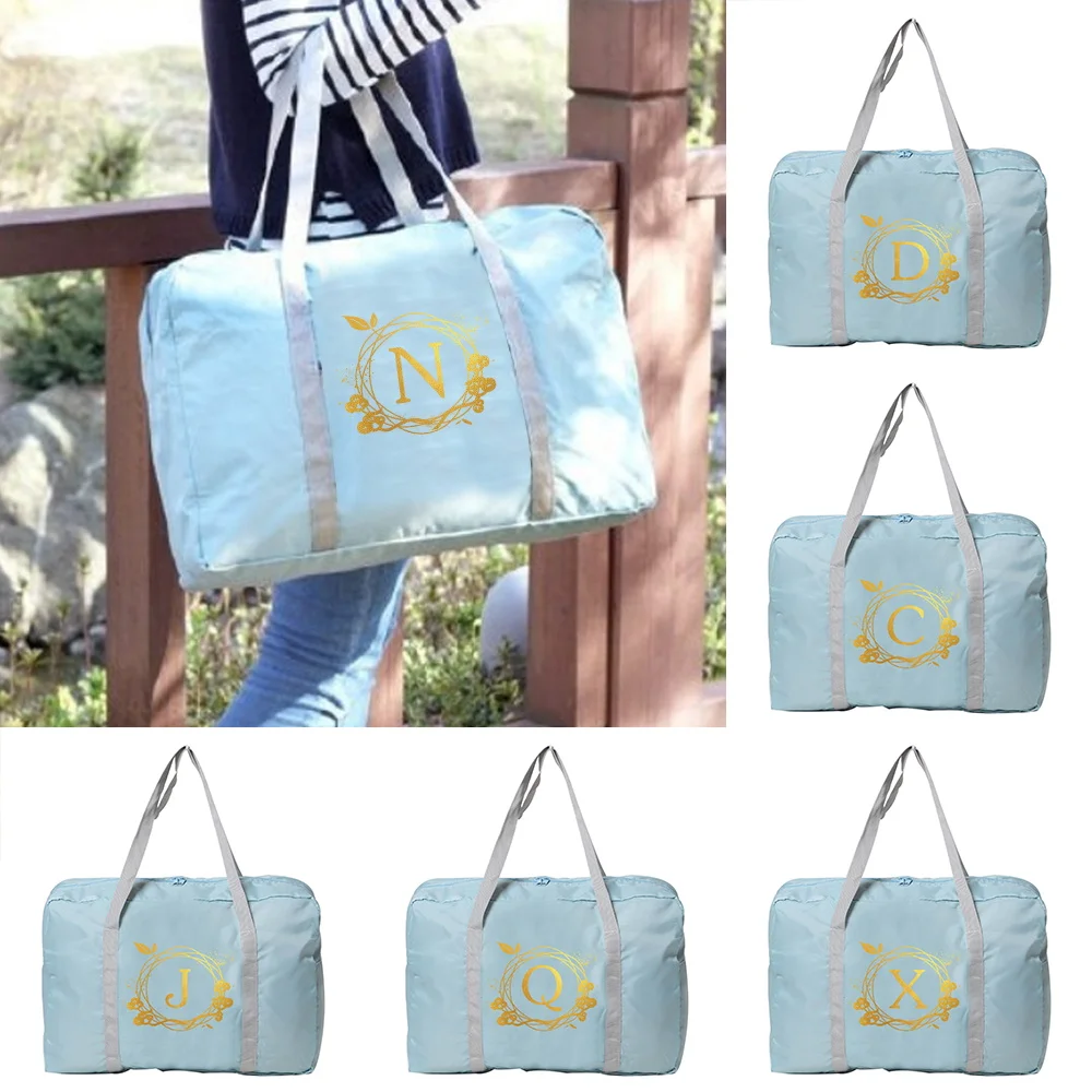 Handheld Travel Bag Spacious Durable Lightweight Large Capacity Business Travel Accessories Wreath Pattern Printing Series
Handheld Travel Bag Spacious Durable Lightweight Large Capacity Business Travel Accessories Wreath Pattern Printing Series