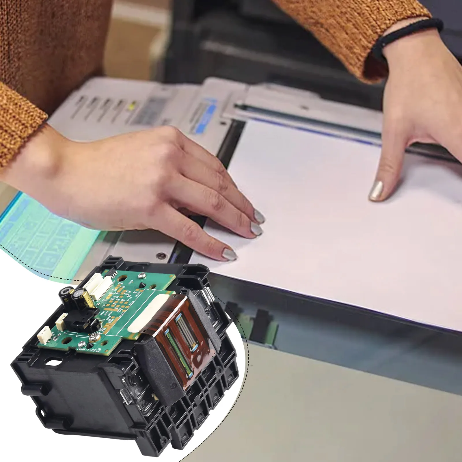 Запчасти для головки принтера HP OfficeJet 6600/6100/6700/7110/7612 износостойкие портативные 1 шт. ABS аксессуары Новинка
Запчасти для головки принтера HP OfficeJet 6600/6100/6700/7110/7612 износостойкие портативные 1 шт. ABS аксессуары Новинка