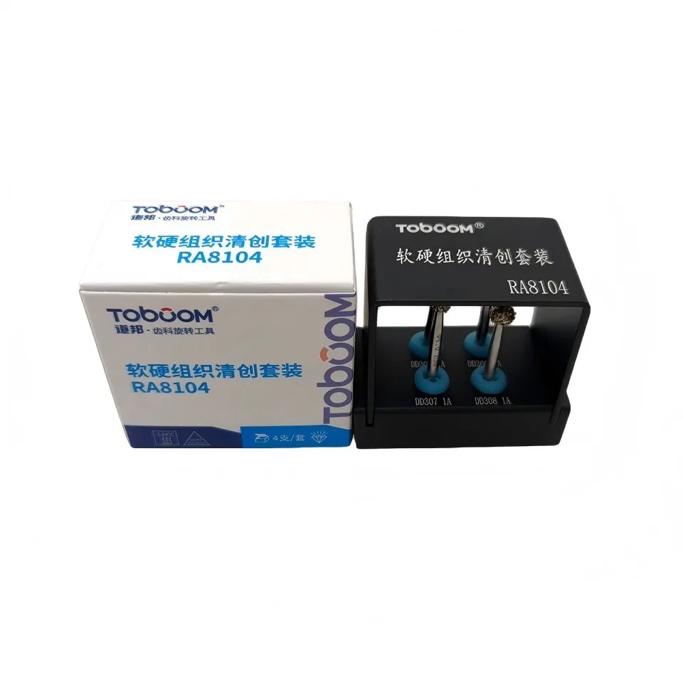 4Pcs/Set Dental RA8104 Diamond Burs for Low Speed Handpiece Soft Hard Tissue Removal Debridement Kit Long Shank Dentistry Bur
4Pcs/Set Dental RA8104 Diamond Burs for Low Speed Handpiece Soft Hard Tissue Removal Debridement Kit Long Shank Dentistry Bur