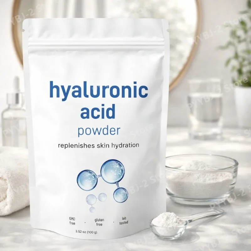 Hyaluronic Acid Serum Powder 100 Grams Low Molecular Weight Cosmetics Grade Material Skin Hydration Support – External Use
Hyaluronic Acid Serum Powder 100 Grams Low Molecular Weight Cosmetics Grade Material Skin Hydration Support – External Use