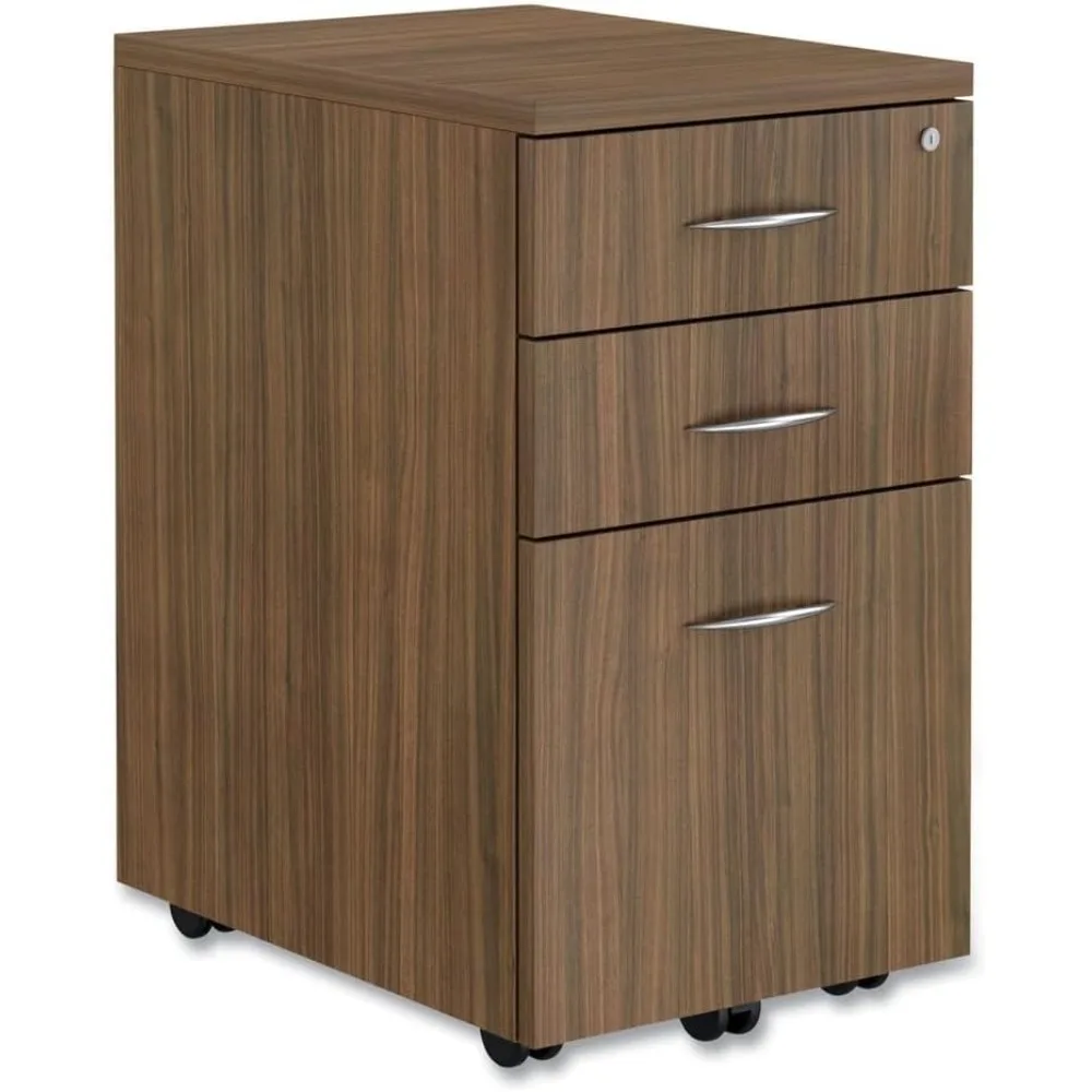 VA572816WA 15.88 in. x 20.5 in. x 28.38 in. Valencia Series 3-Drawer Mobile File Pedestal - Walnut
VA572816WA 15.88 in. x 20.5 in. x 28.38 in. Valencia Series 3-Drawer Mobile File Pedestal - Walnut