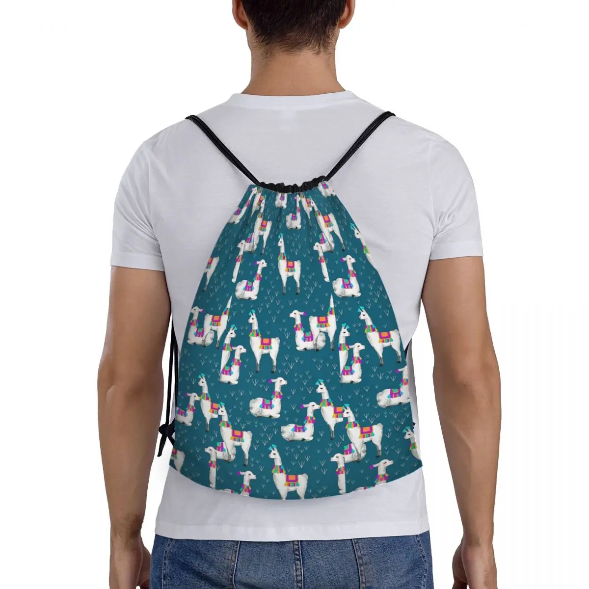 Llama Alpaca Animal Backpacks Fashion Portable Drawstring Bundle Pocket Storage Bag Book Bags For Man Woman Students
Llama Alpaca Animal Backpacks Fashion Portable Drawstring Bundle Pocket Storage Bag Book Bags For Man Woman Students