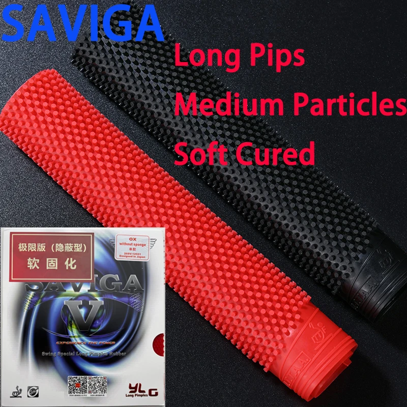Резина для настольного тенниса со средними частицами OX Saviga Long Pips, резина для пинг-понга с мягким отверстием, подходит для иностранных игр
Резина для настольного тенниса со средними частицами OX Saviga Long Pips, резина для пинг-понга с мягким отверстием, подходит для иностранных игр