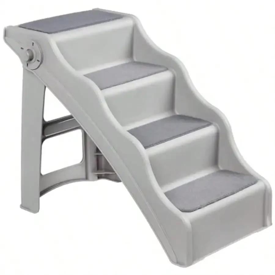 Foldable Non-Slip Pet Stairs For Small Dogs And Cats Senior Pets Easy To Climb 14.6" X 22.75" X 19.5" Grey
Foldable Non-Slip Pet Stairs For Small Dogs And Cats Senior Pets Easy To Climb 14.6" X 22.75" X 19.5" Grey