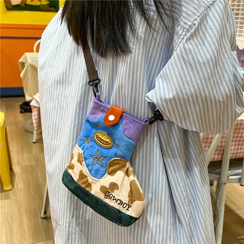 Women's Kawaii Bag Funny Cute Small Bag New Plush Shoe Small Bag Single Shoulder Crossbody Bag Fashionable Handbag Cute Shoe Bag
Women's Kawaii Bag Funny Cute Small Bag New Plush Shoe Small Bag Single Shoulder Crossbody Bag Fashionable Handbag Cute Shoe Bag