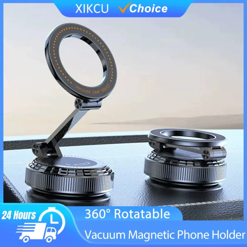 360 ° Регулируемый автомобильный вакуумный магнитный держатель для телефона, подставка для приборной панели для iPhone 17, 16, 15, 14, 13, 12 Pro Max, кронштейн для мобильного телефона
360 ° Регулируемый автомобильный вакуумный магнитный держатель для телефона, подставка для приборной панели для iPhone 17, 16, 15, 14, 13, 12 Pro Max, кронштейн для мобильного телефона