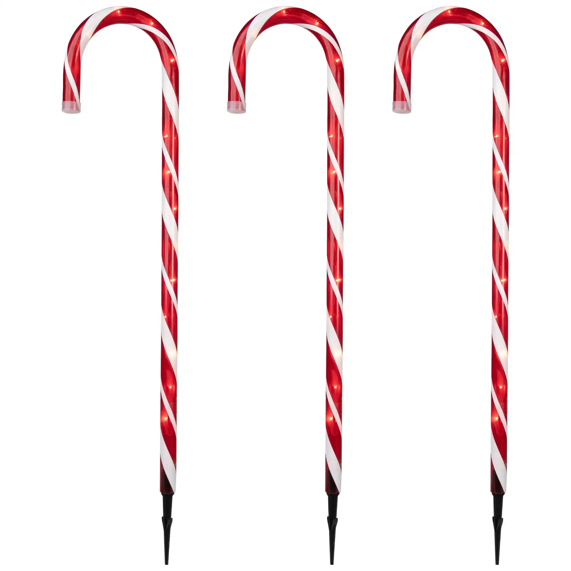Маркеры для рождественской дорожки Northlight Candy Cane на открытом воздухе — 28 дюймов — набор из 3 шт.
Маркеры для рождественской дорожки Northlight Candy Cane на открытом воздухе — 28 дюймов — набор из 3 шт.