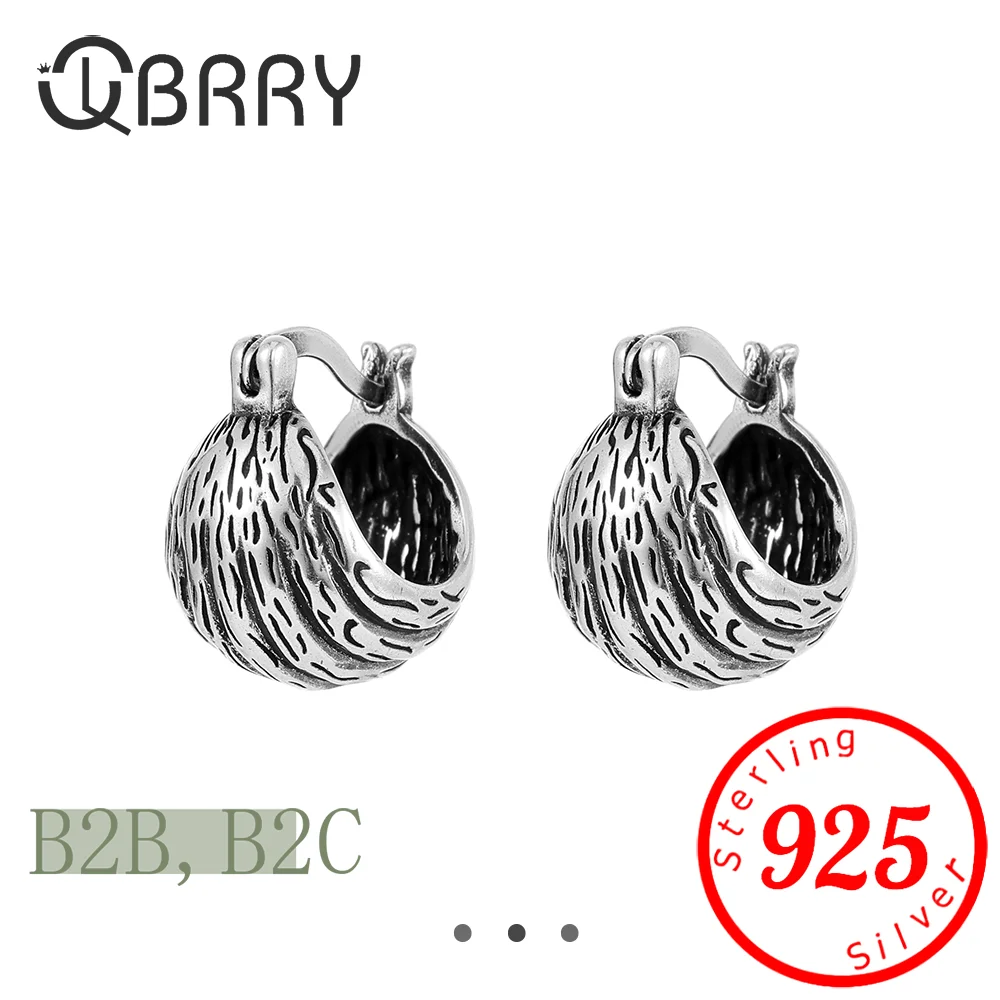 Ear Clip Texture Earrings Hoop Earrings Vintage Stamp 925 Sterling Silver Ear Ring Earrings
Ear Clip Texture Earrings Hoop Earrings Vintage Stamp 925 Sterling Silver Ear Ring Earrings