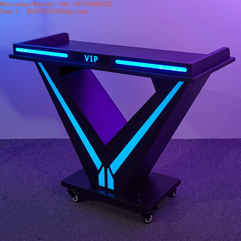 Nightclub VIP Custom Logo Dj Table Light-emitting Diode Movable Table Party Ktv Nightclub Bouncy Disc Player Table
Nightclub VIP Custom Logo Dj Table Light-emitting Diode Movable Table Party Ktv Nightclub Bouncy Disc Player Table