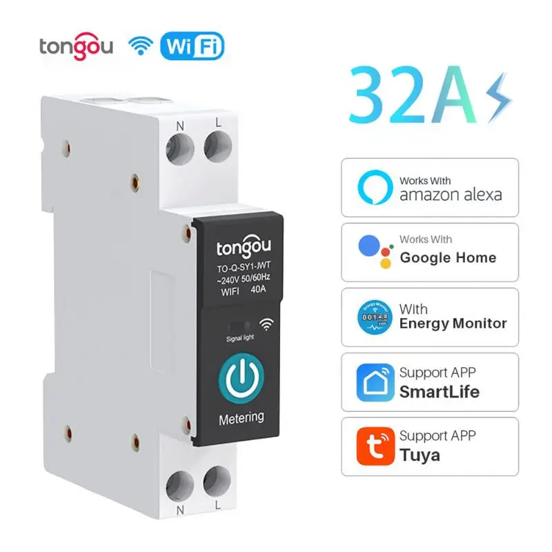 Умный автоматический выключатель TUYA WIFI 1p, автоматический выключатель с Wi-Fi, 63 А, на Din-рейке, с Wi-Fi, быстрое время, 63 А, 10 А, 50 А, 4
Умный автоматический выключатель TUYA WIFI 1p, автоматический выключатель с Wi-Fi, 63 А, на Din-рейке, с Wi-Fi, быстрое время, 63 А, 10 А, 50 А, 4