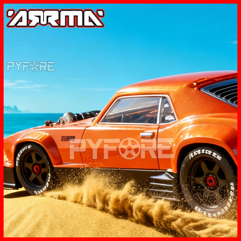 ARRMA 1/7 INFRACTION FELONY RC Car - ARA7617V2T2/ARA7615V2T2 4WD High-Speed Electric Super Sports Vehicle
ARRMA 1/7 INFRACTION FELONY RC Car - ARA7617V2T2/ARA7615V2T2 4WD High-Speed Electric Super Sports Vehicle