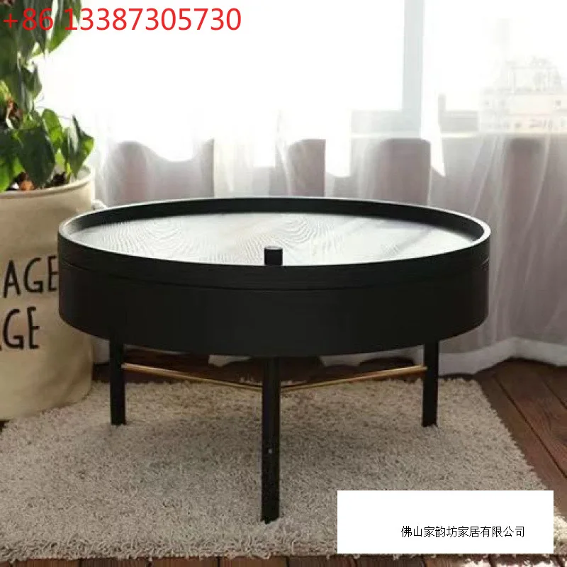 Nordic light luxury desktop small apartment coffee table multi-functional combination rotating storage solid wood
Nordic light luxury desktop small apartment coffee table multi-functional combination rotating storage solid wood