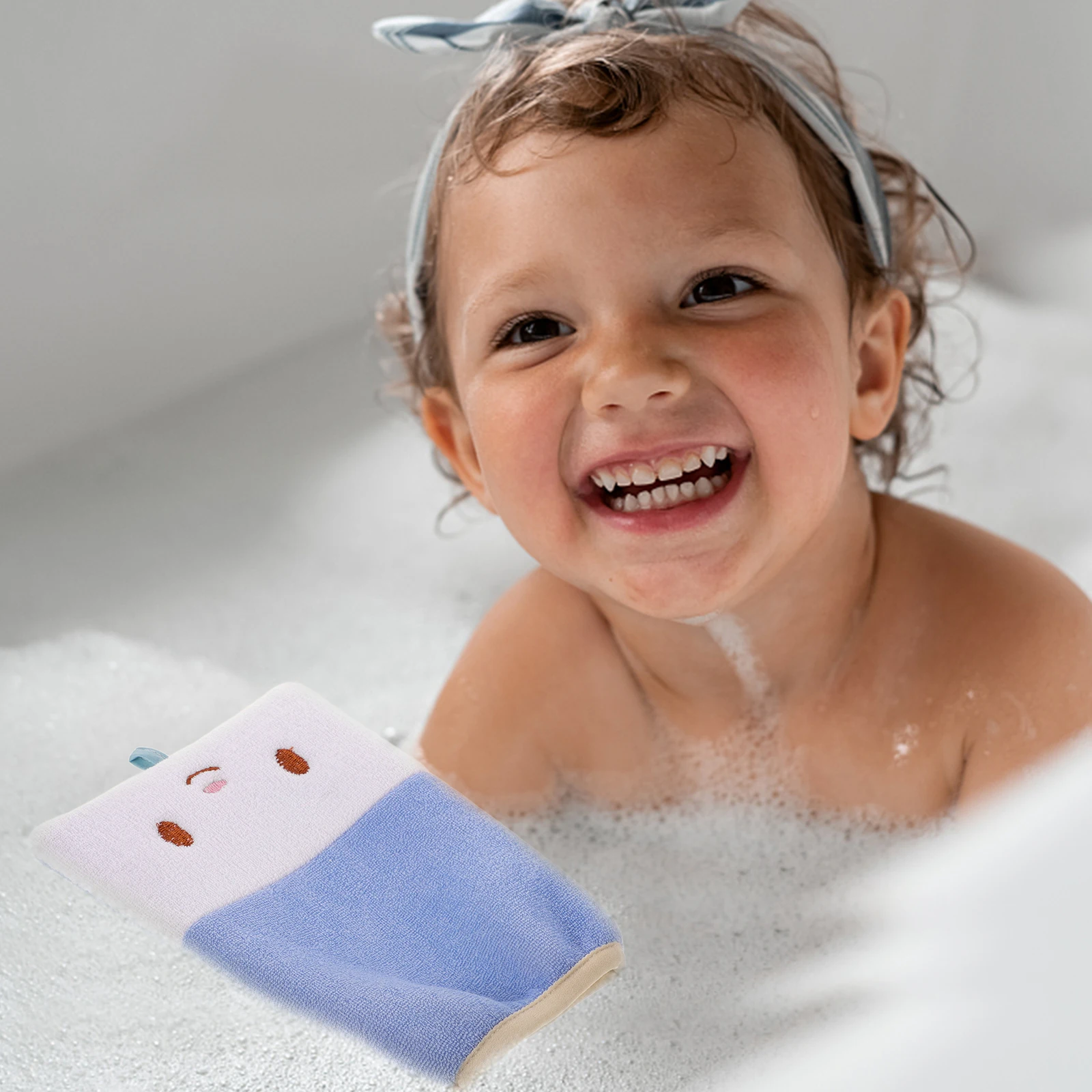 Baby Bath Mitt Soft Dual-Sided Exfoliating Bath Gloves For Toddler Infant Sensitive Skin Blue Bathing Tools Kids Body
Baby Bath Mitt Soft Dual-Sided Exfoliating Bath Gloves For Toddler Infant Sensitive Skin Blue Bathing Tools Kids Body