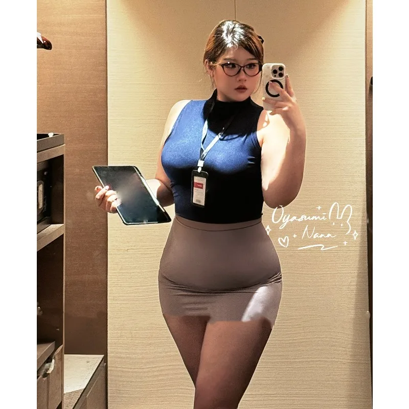 Women's Office Secretary Uniform Sexy Lingerie Stewardess Outfit Sexy Teacher Costume Plus Size Hot Porno Cosplay Lingerie Set
Women's Office Secretary Uniform Sexy Lingerie Stewardess Outfit Sexy Teacher Costume Plus Size Hot Porno Cosplay Lingerie Set