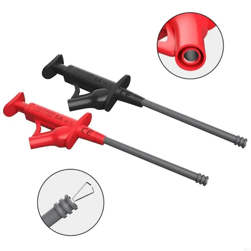 M6CF Complete Multimeter Test Leads Flexible Silicone Probes Clip Test Hook Suitable For Electrical Circuit Testing
M6CF Complete Multimeter Test Leads Flexible Silicone Probes Clip Test Hook Suitable For Electrical Circuit Testing