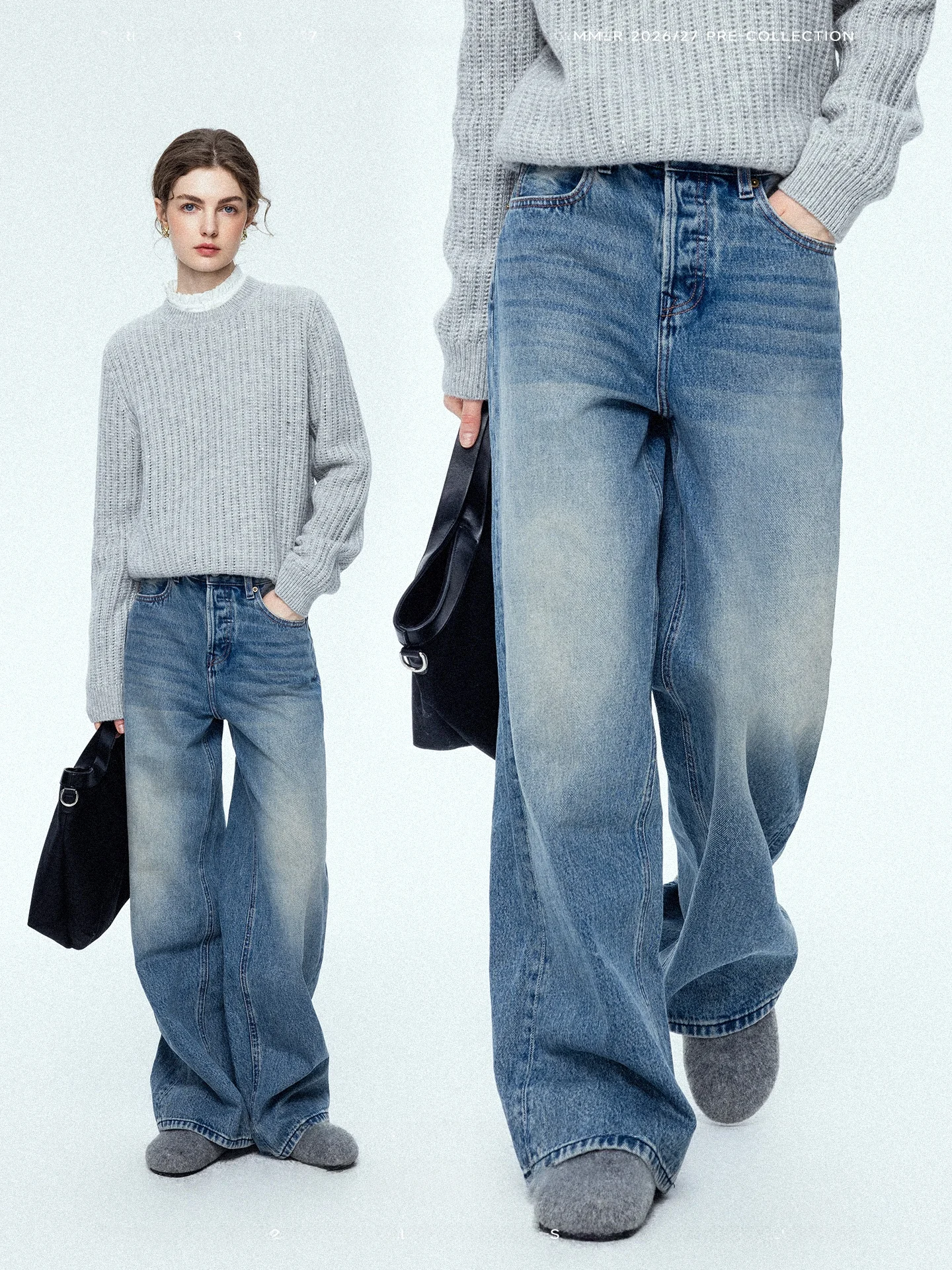 Повседневные женские джинсы с высокой талией, прямые широкие штанины, свободный крой, эластичные, из денима, на все сезоны, с эффектом похудения
Повседневные женские джинсы с высокой талией, прямые широкие штанины, свободный крой, эластичные, из денима, на все сезоны, с эффектом похудения