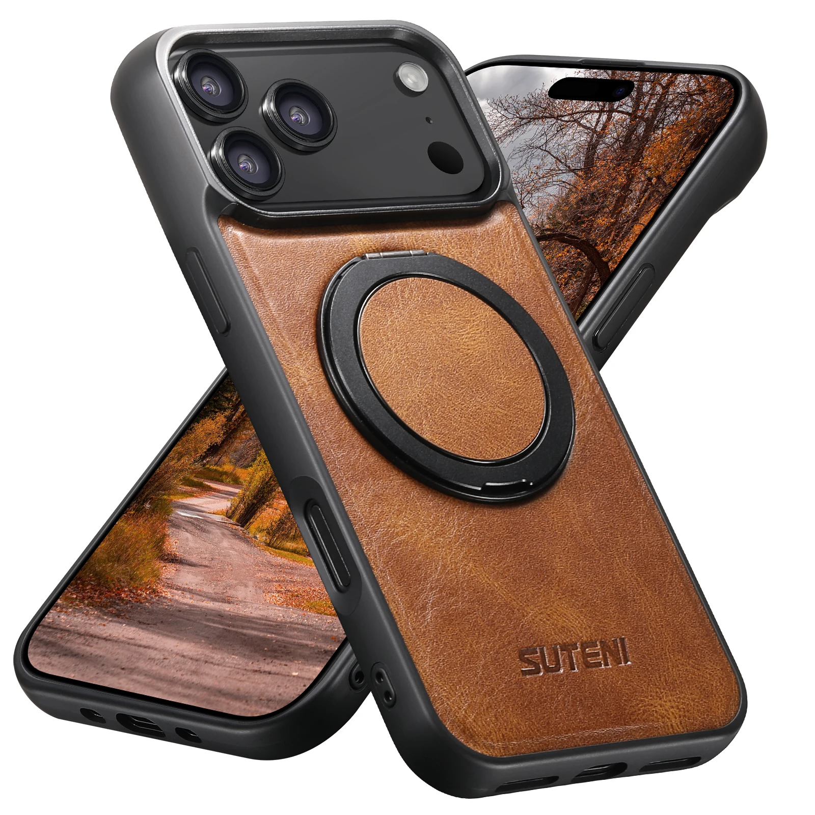 360 Rotating Magnetic Kickstand Waxed Grain Leather Phone Case for iPhone 17 Pro max 16 15 14 13 12 Shockproof For Magsafe Cover
360 Rotating Magnetic Kickstand Waxed Grain Leather Phone Case for iPhone 17 Pro max 16 15 14 13 12 Shockproof For Magsafe Cover
