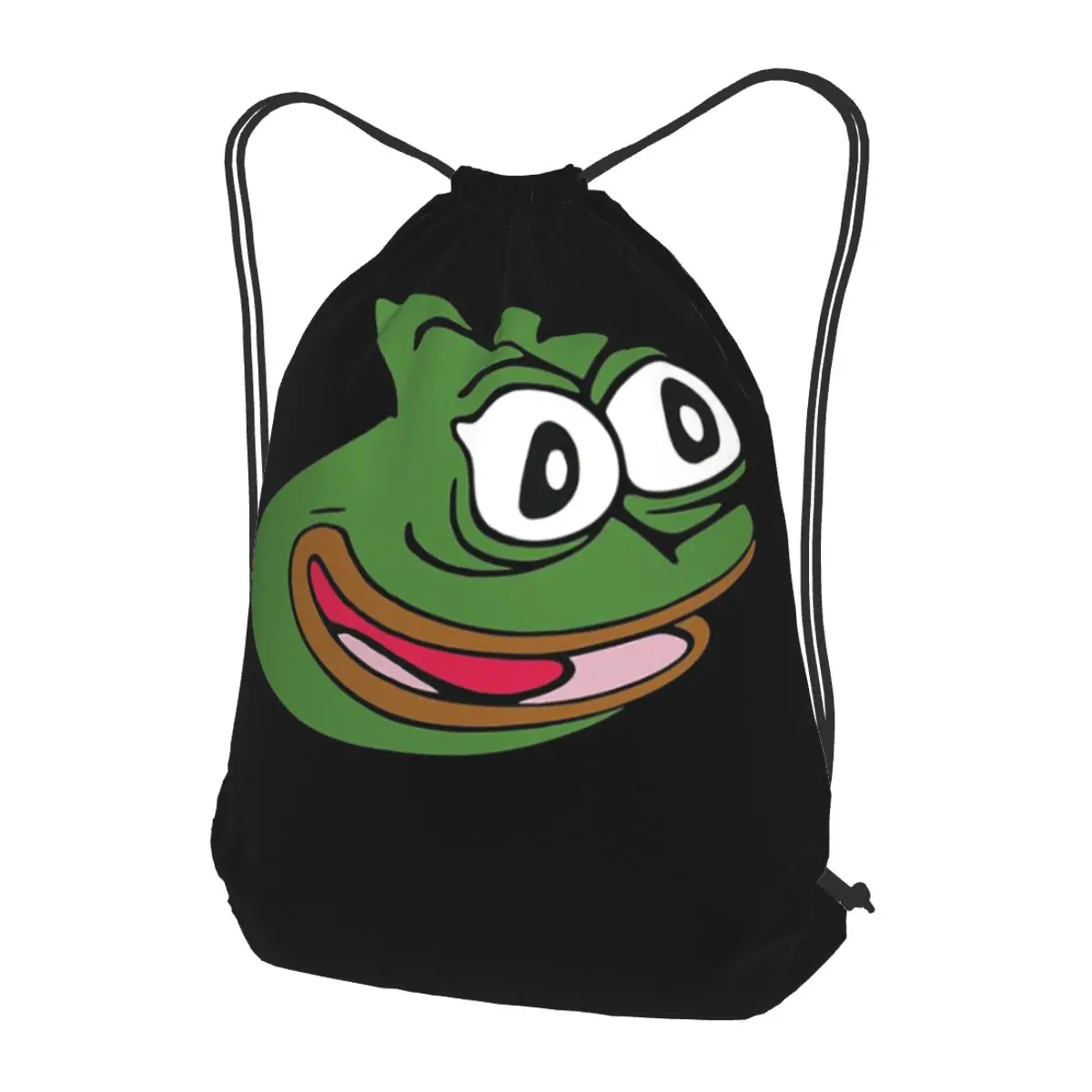 Pepega High Quality Emote Backpacks Fashion Drawstring Bags Storage Bag Book Bags for Travel Students
Pepega High Quality Emote Backpacks Fashion Drawstring Bags Storage Bag Book Bags for Travel Students