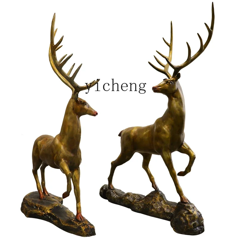 X-28 Outdoor Garden Landscape Deer Sculpture Large Floor-to-Floor Ornament Crafts Animal Soft Decoration
X-28 Outdoor Garden Landscape Deer Sculpture Large Floor-to-Floor Ornament Crafts Animal Soft Decoration