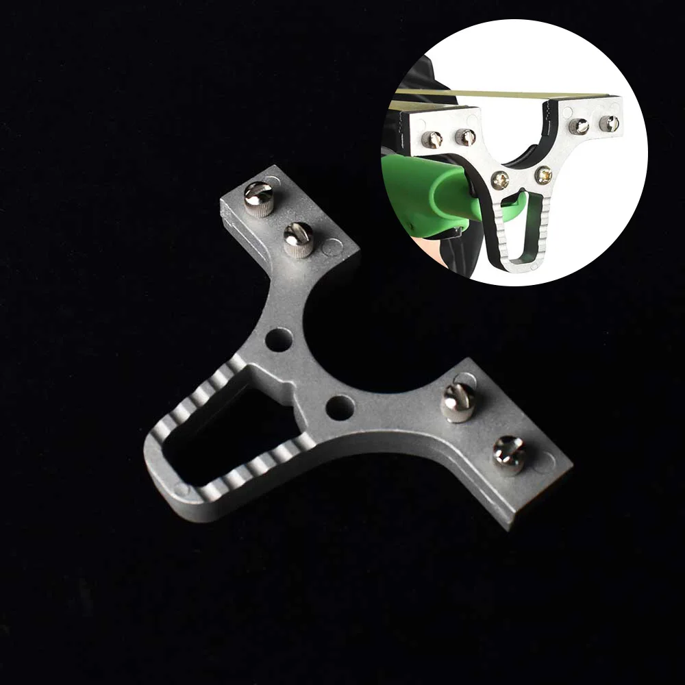 DIY Slingshot Accessories Aluminum Alloy Long Sling Special Slingshot Head Assembly Slingshot Parts Replacement Parts
DIY Slingshot Accessories Aluminum Alloy Long Sling Special Slingshot Head Assembly Slingshot Parts Replacement Parts