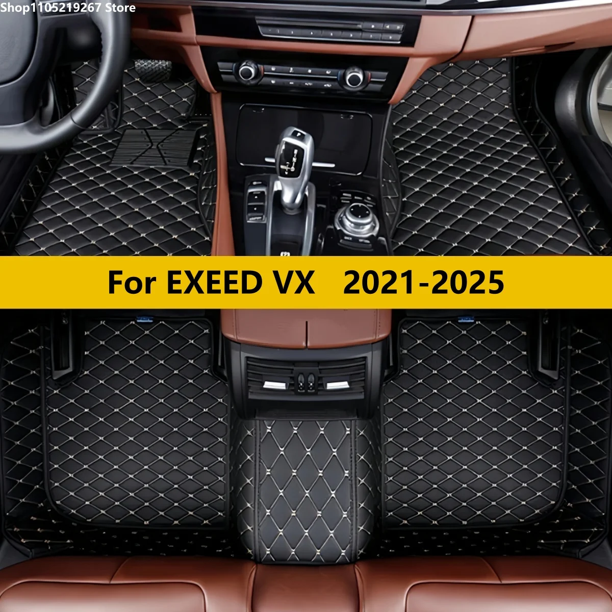 For EXEED VX 2021-2025(5-seat)Custom Car Floor Mats Automobile Carpet Cover Interior Accessories Protective Pad Parts
For EXEED VX 2021-2025(5-seat)Custom Car Floor Mats Automobile Carpet Cover Interior Accessories Protective Pad Parts
