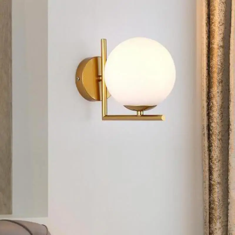 Living Room Wall Lamp Creative Bedroom Bedside Led Wall Light Nordic Corridor Balcony Postmodern Simple Glass Lighting
Living Room Wall Lamp Creative Bedroom Bedside Led Wall Light Nordic Corridor Balcony Postmodern Simple Glass Lighting