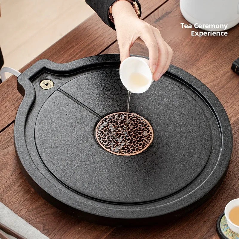 Новинка 2026 года: Чайный поднос для дома с дренажем, набор подставок для чая, круглый, из сухого пенополиуретана и дерева, из Дэхуа
Новинка 2026 года: Чайный поднос для дома с дренажем, набор подставок для чая, круглый, из сухого пенополиуретана и дерева, из Дэхуа