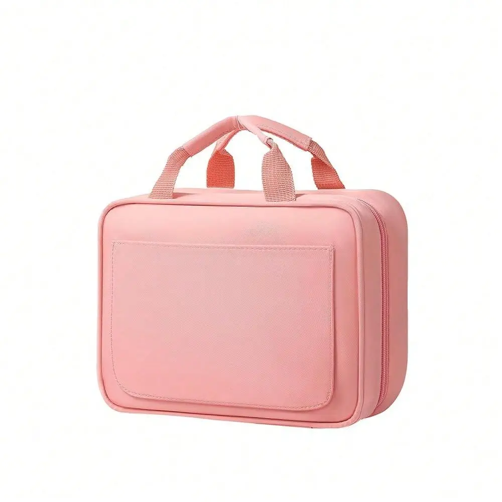 Bag For Women Men, Portable Hanging Makeup Bag Cosmetic Bag With Compartments, Compact Travel Toiletry Bag Organizers Pink
Bag For Women Men, Portable Hanging Makeup Bag Cosmetic Bag With Compartments, Compact Travel Toiletry Bag Organizers Pink