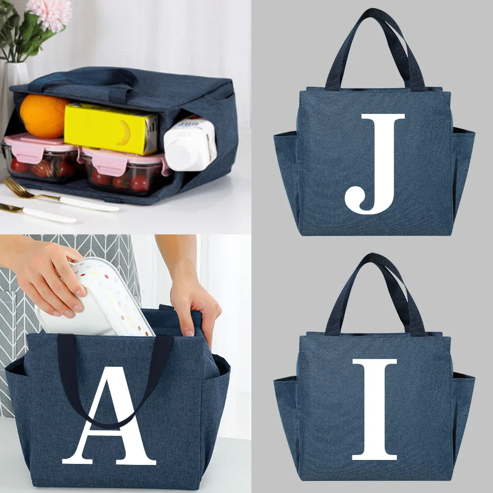 Functional White Letter Series Lunch Box Portable Insulated Canvas Lunch Bag Thermal Food Picnic Cooler Lunch Bags Women Handbag
Functional White Letter Series Lunch Box Portable Insulated Canvas Lunch Bag Thermal Food Picnic Cooler Lunch Bags Women Handbag