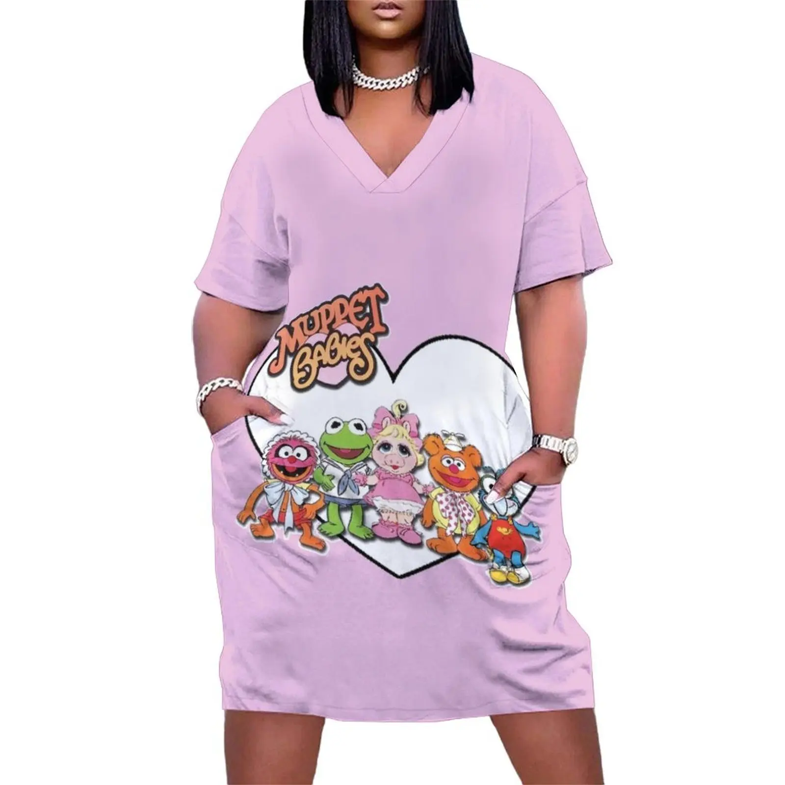 Muppet Babies! Loose Pocket Dress summer outfits for women 2025 Dress for pregnant women
Muppet Babies! Loose Pocket Dress summer outfits for women 2025 Dress for pregnant women