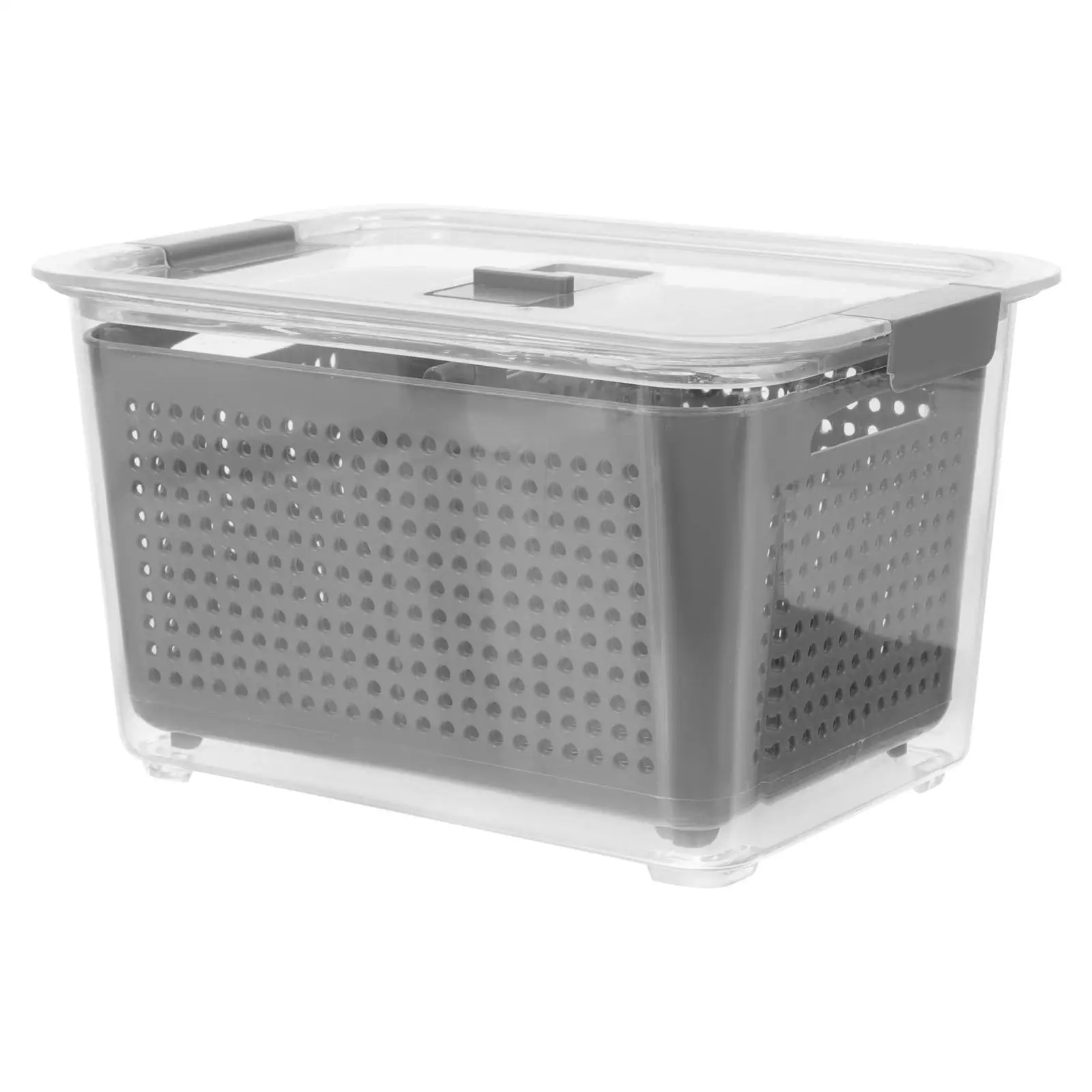 High Quality Food Storage Box Sealed Crisper Containers for Fridge ganizing Vegetables Fruits Meat Breathing Design
High Quality Food Storage Box Sealed Crisper Containers for Fridge ganizing Vegetables Fruits Meat Breathing Design