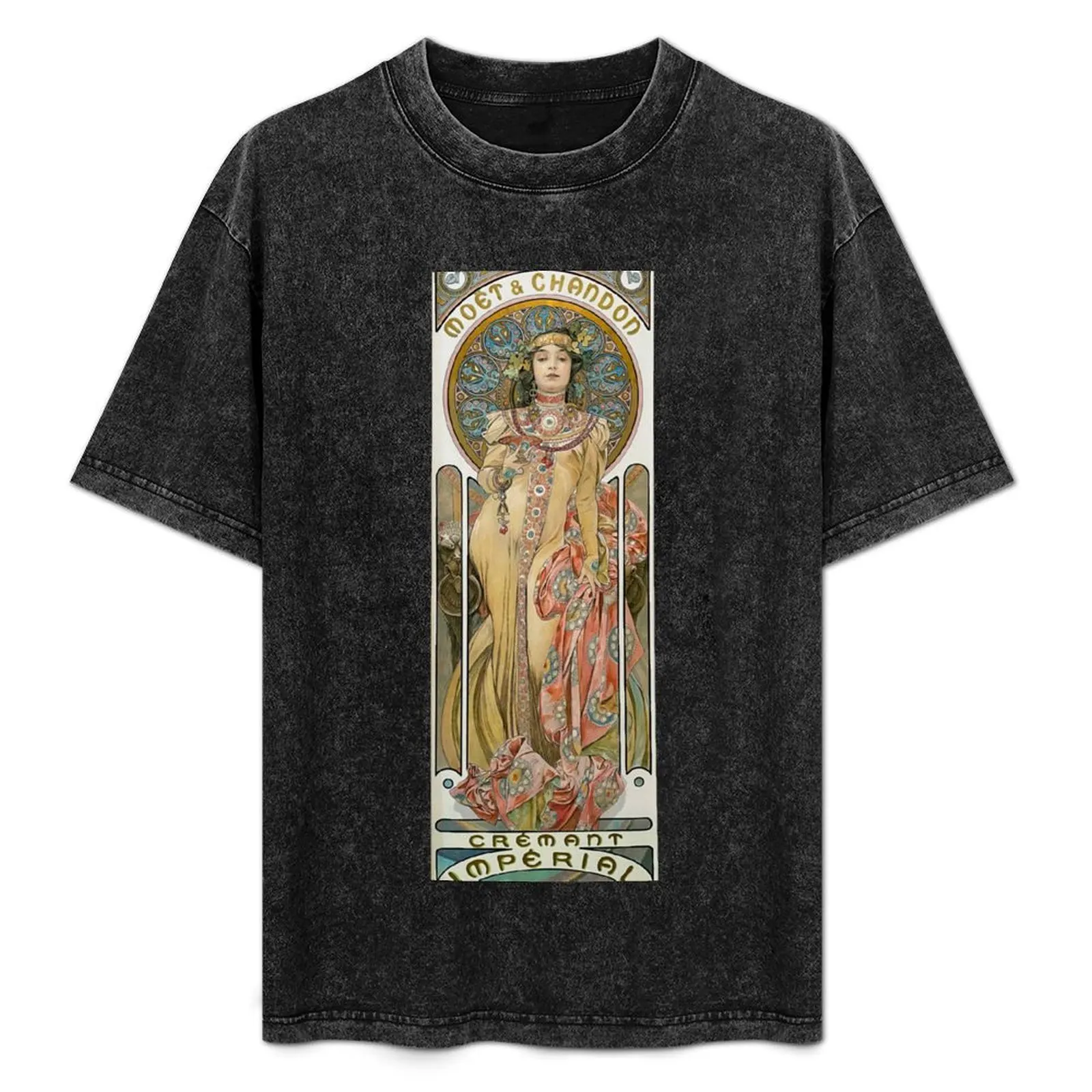 Alfons Mucha. Art Nouveau Poster T-Shirt Creative Graphic Tee Shirt
Alfons Mucha. Art Nouveau Poster T-Shirt Creative Graphic Tee Shirt