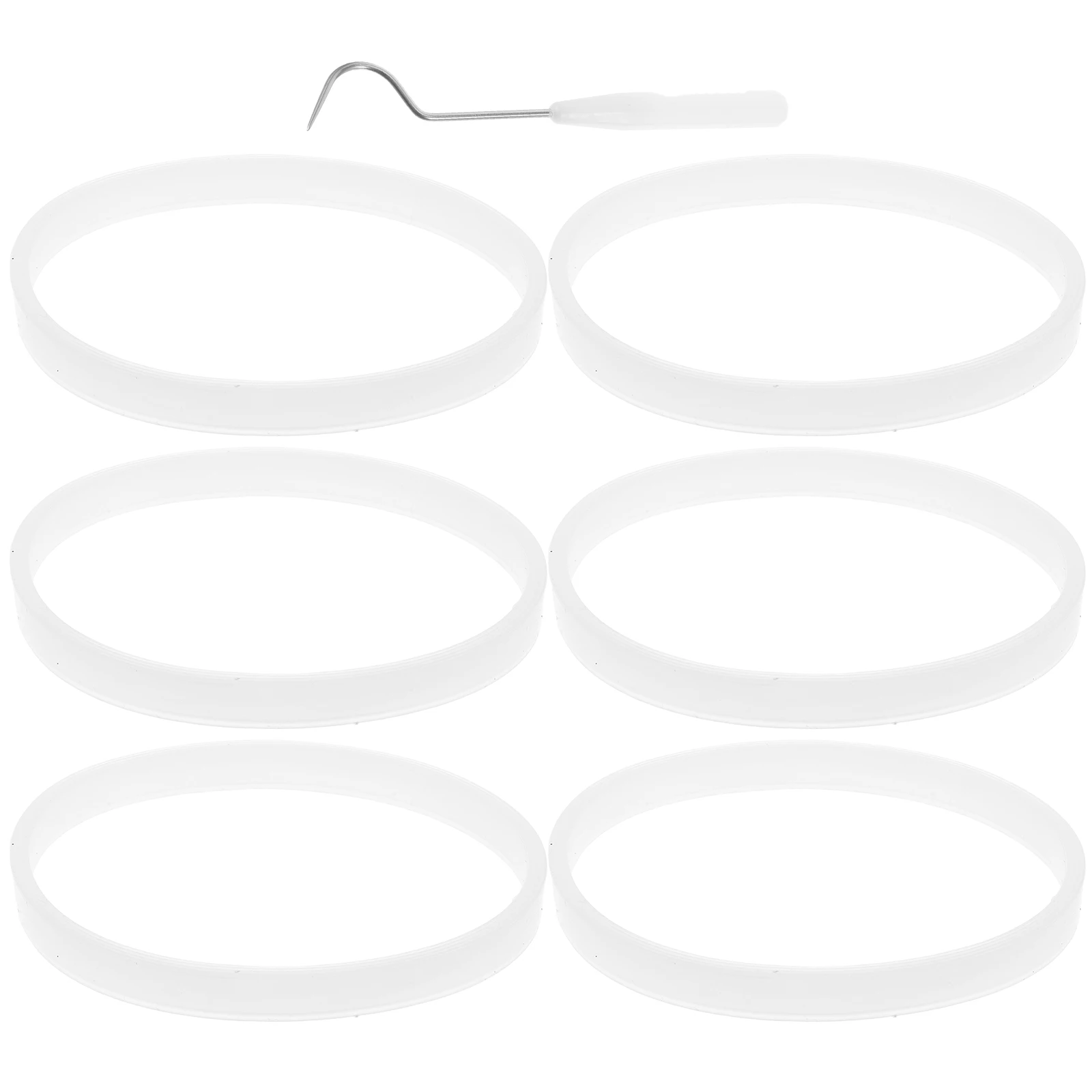 7pcs Silicone Sealing Rings Replacement For Juicer Blender Knife Seat High Temperature Resistant Wear Proof Rubber Gasket Parts
7pcs Silicone Sealing Rings Replacement For Juicer Blender Knife Seat High Temperature Resistant Wear Proof Rubber Gasket Parts