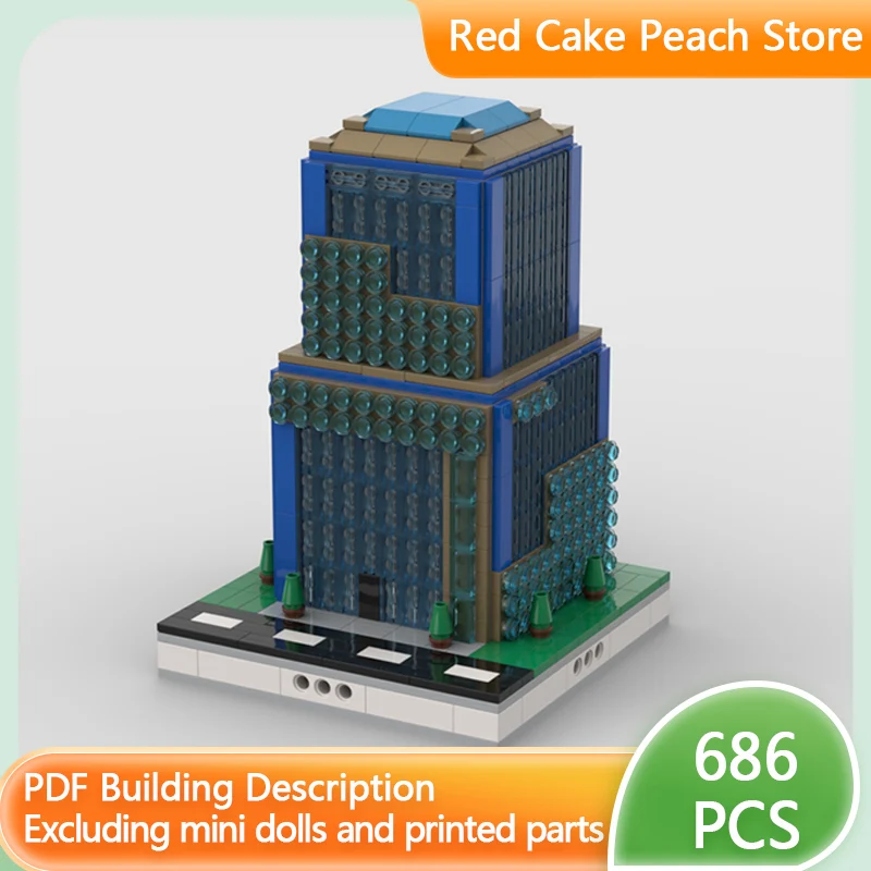 Модель городской улицы MOC, строительные блоки, офисная архитектура, модульная технология, детские праздничные подарки, конструктор, игрушки для сборки
Модель городской улицы MOC, строительные блоки, офисная архитектура, модульная технология, детские праздничные подарки, конструктор, игрушки для сборки