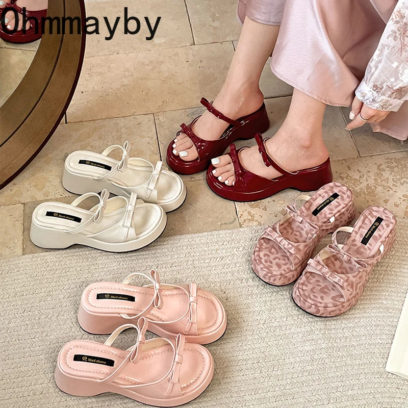 Summer Fashion Platform Wedges Heel Women Slippers Casual Open Toe Dress Street Style Slides Ladies Outdoor Beach Sandalias
Summer Fashion Platform Wedges Heel Women Slippers Casual Open Toe Dress Street Style Slides Ladies Outdoor Beach Sandalias