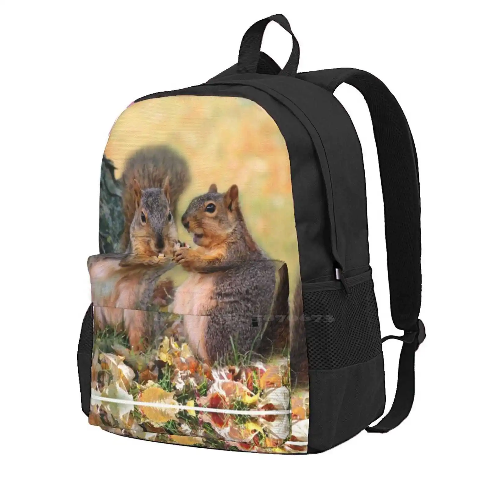 Squirrel Talk 3d Print Design Backpack Student Bag Fox Squirrels Autumn Yard Composition
Squirrel Talk 3d Print Design Backpack Student Bag Fox Squirrels Autumn Yard Composition