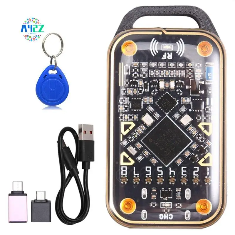 A42Z-Upgrade Chameleon Ultra Smart Card Emulator+T5577 Keychain RFID Smart Chip Reader 125K 13.56M ID IC Card NFC Duplicator
A42Z-Upgrade Chameleon Ultra Smart Card Emulator+T5577 Keychain RFID Smart Chip Reader 125K 13.56M ID IC Card NFC Duplicator