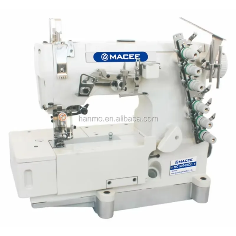 500-01DB 4 Needle 6 Thread Automatic Cut-yarn Flat Interlock Sewing Machine
500-01DB 4 Needle 6 Thread Automatic Cut-yarn Flat Interlock Sewing Machine
