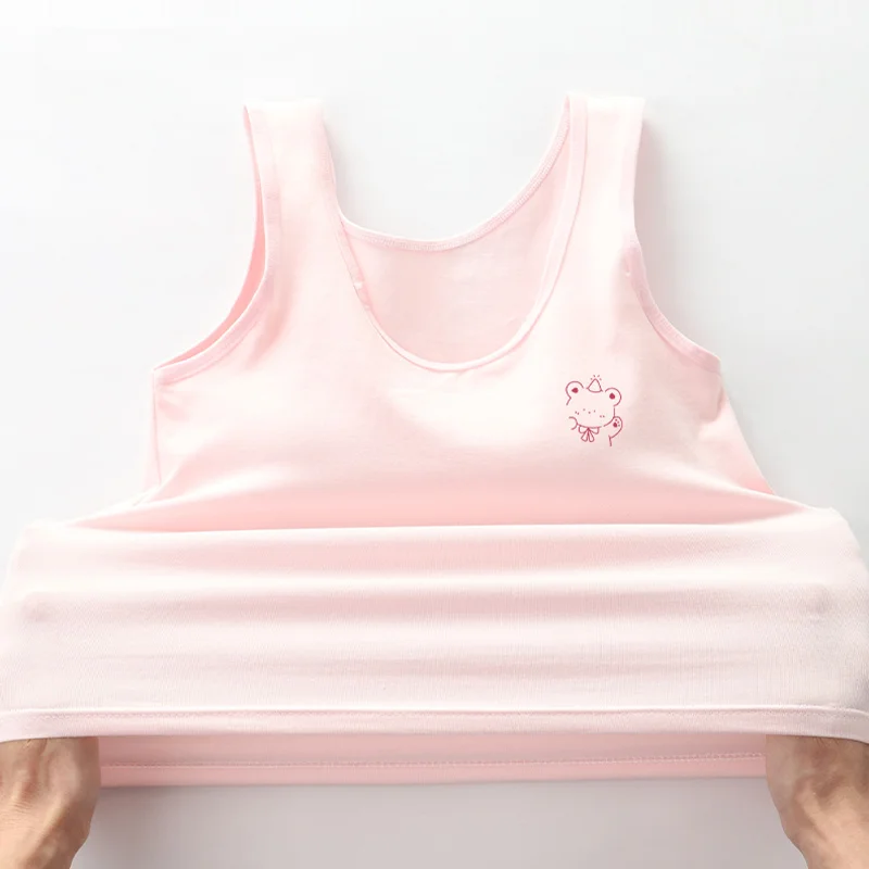 Комплект из 3 хлопковых дышащих бюстгальтеров для девочек: спортивные топы с широкими бретелями для подростков и школьниц на период развития
Комплект из 3 хлопковых дышащих бюстгальтеров для девочек: спортивные топы с широкими бретелями для подростков и школьниц на период развития