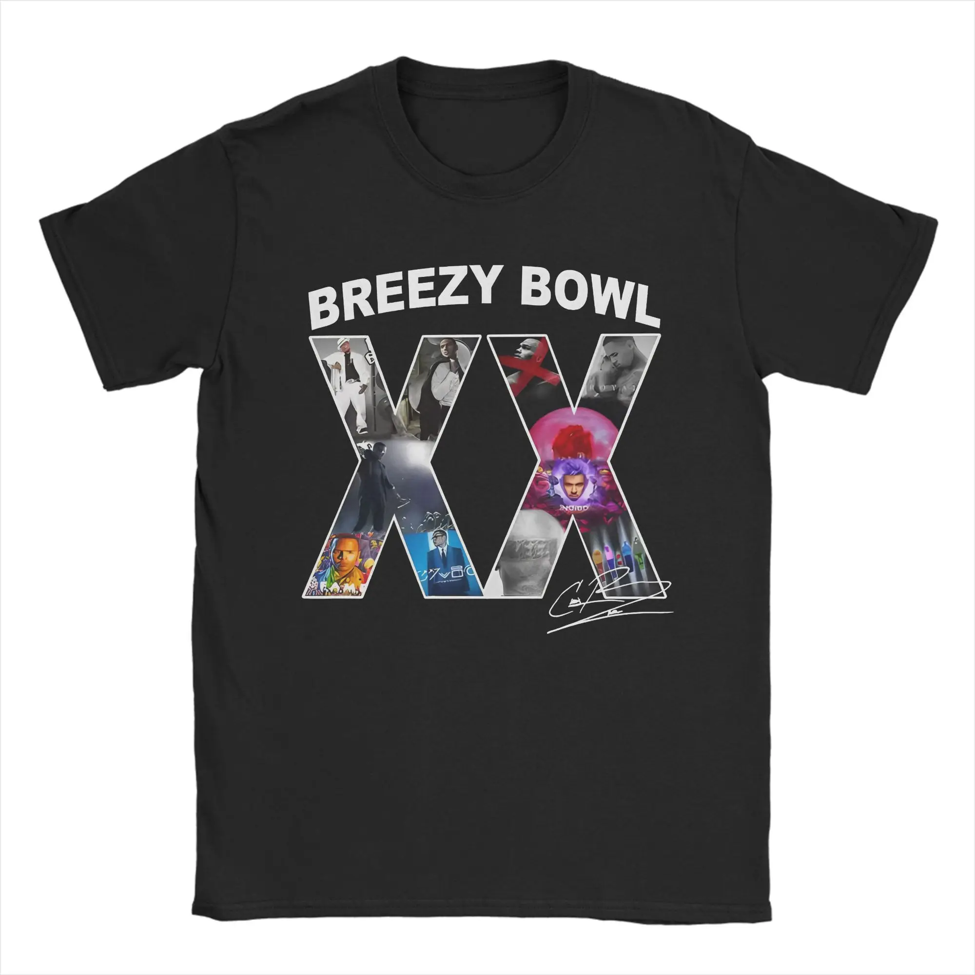 Chris Brown Breezy Bowl XX Tour 2025 Мужские футболки Рэпер Забавная футболка с коротким рукавом Футболка с круглым вырезом Товары больших размеров
Chris Brown Breezy Bowl XX Tour 2025 Мужские футболки Рэпер Забавная футболка с коротким рукавом Футболка с круглым вырезом Товары больших размеров