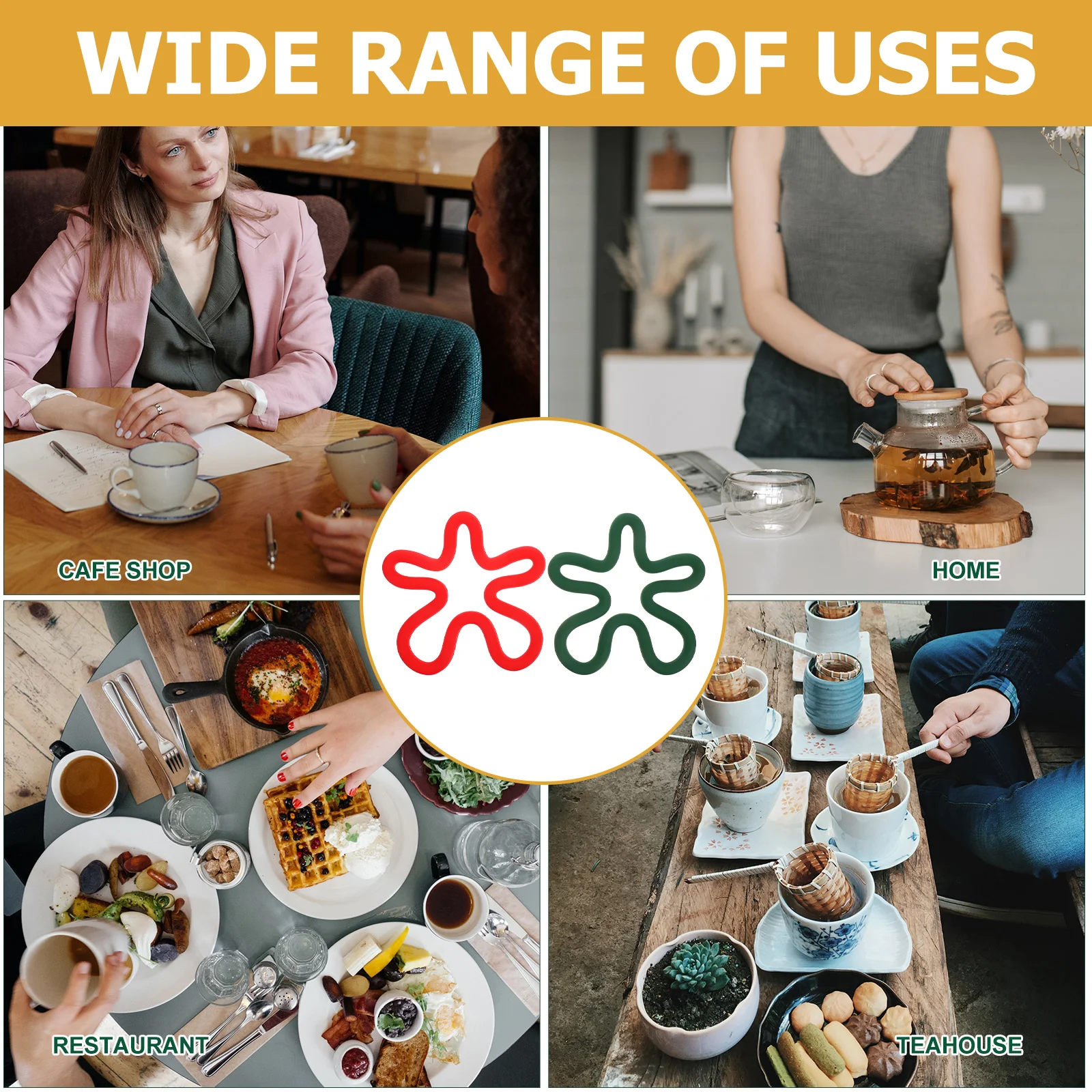 2 шт. силиконовые подставки праздничные двухслойные утолщенные коврики для подставки защита горячих кастрюль кухонная столешница коврики легкие
2 шт. силиконовые подставки праздничные двухслойные утолщенные коврики для подставки защита горячих кастрюль кухонная столешница коврики легкие