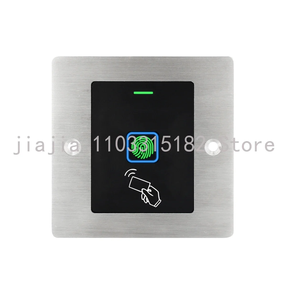 RFID Reader Keyless Door Opener Metal Access Control Scanner 100 Users Mini IP66 Waterproof Embedded Fingerprint Reader
RFID Reader Keyless Door Opener Metal Access Control Scanner 100 Users Mini IP66 Waterproof Embedded Fingerprint Reader