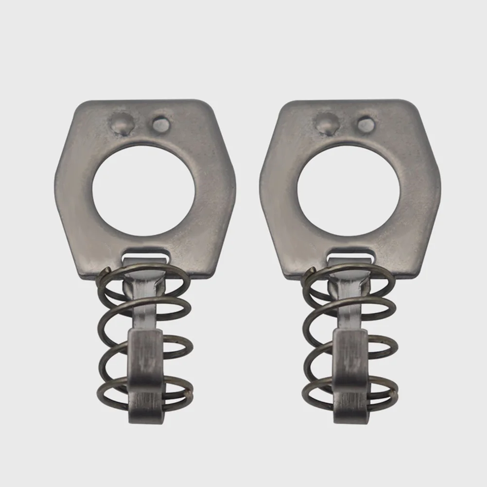 2pcs RV Water Heater Stainless Steel Latch for Hot Water Tank Parts Easy Install Versatile Use Metal Spring Latch
2pcs RV Water Heater Stainless Steel Latch for Hot Water Tank Parts Easy Install Versatile Use Metal Spring Latch