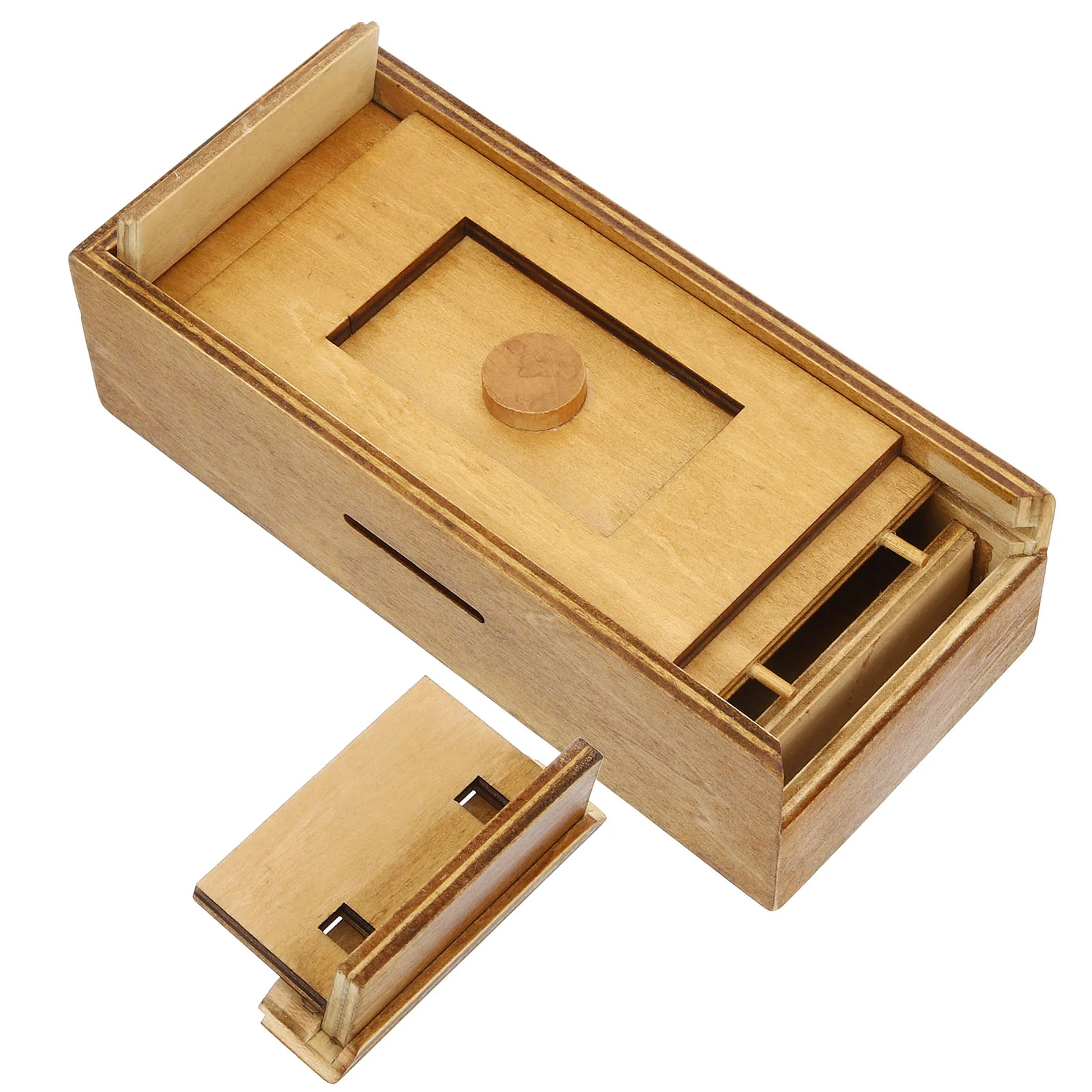 Unique Trick Box Child Children's Toys Brain Teaser Puzzle Wooden Boxes for Money Gifts
Unique Trick Box Child Children's Toys Brain Teaser Puzzle Wooden Boxes for Money Gifts